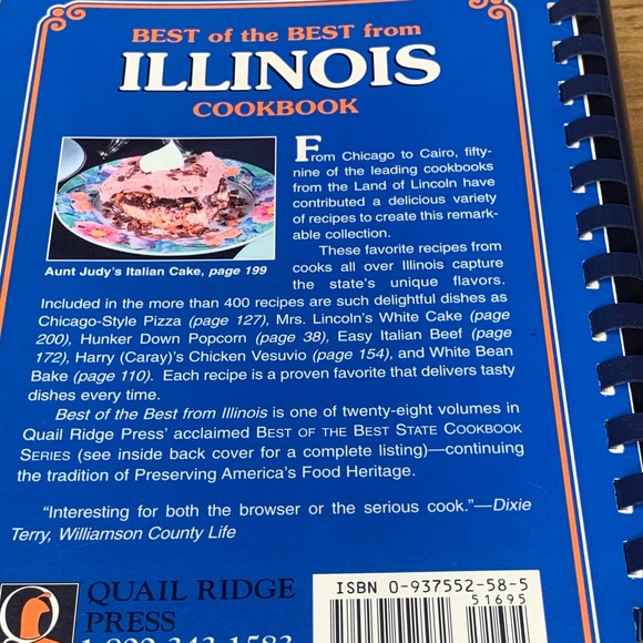 Best of the Best Illinois Cookbook: Selected Recipes - Picture 4 of 10